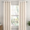Textured Linen-Blend Blackout Curtain Panel Set