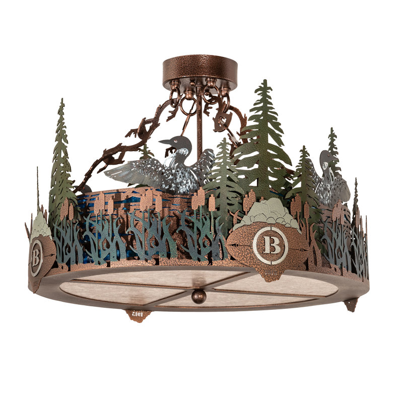Taya 4 - Light Semi Flush Mount