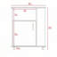 Correy 4-Shelf Microwave Cabinet with Caster White-1478329504