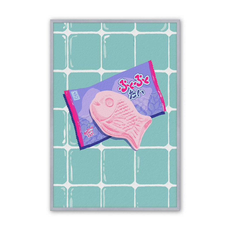 «Kitchen Snacks III» par BigBadMullet, reproduction d'art sur toile, Impression sur cadre ouvert sans papier mat