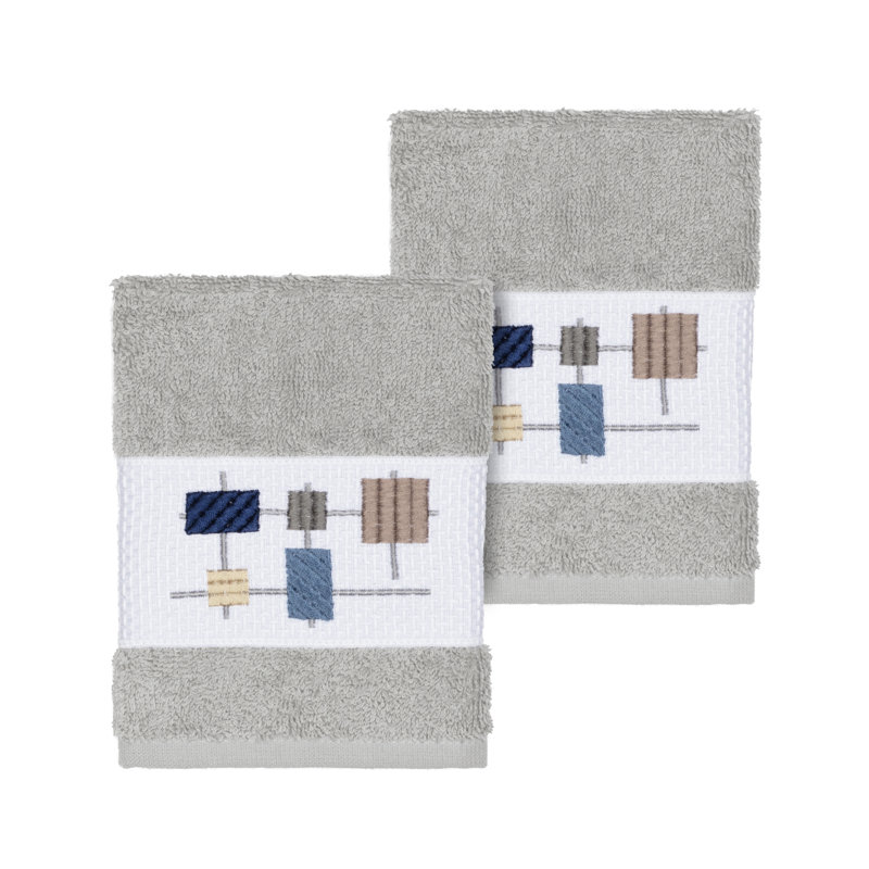 Essuie-mains Khloe, Gris clair