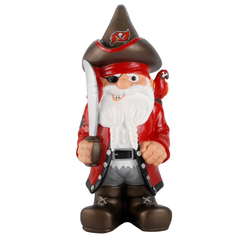 Statue de GNOME thématique NFL, Buccaneers de Tampa Bay