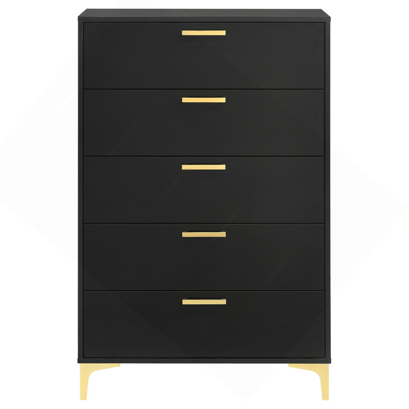 Commode rectangulaire à 5 tiroirs