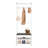 Demirhan Iron 5 - Hook Coat Rack-647852593