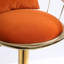 Tabouret de bar rotatif à hauteur ajustable avec structure en métal Nekesha (ensemble de 2)-119306274