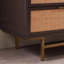Armoire créative en rotin de bois massif