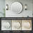 Lainy  Wall Mounted Bathroom Framed LED Mirror With Memory Function-105300948-105300949