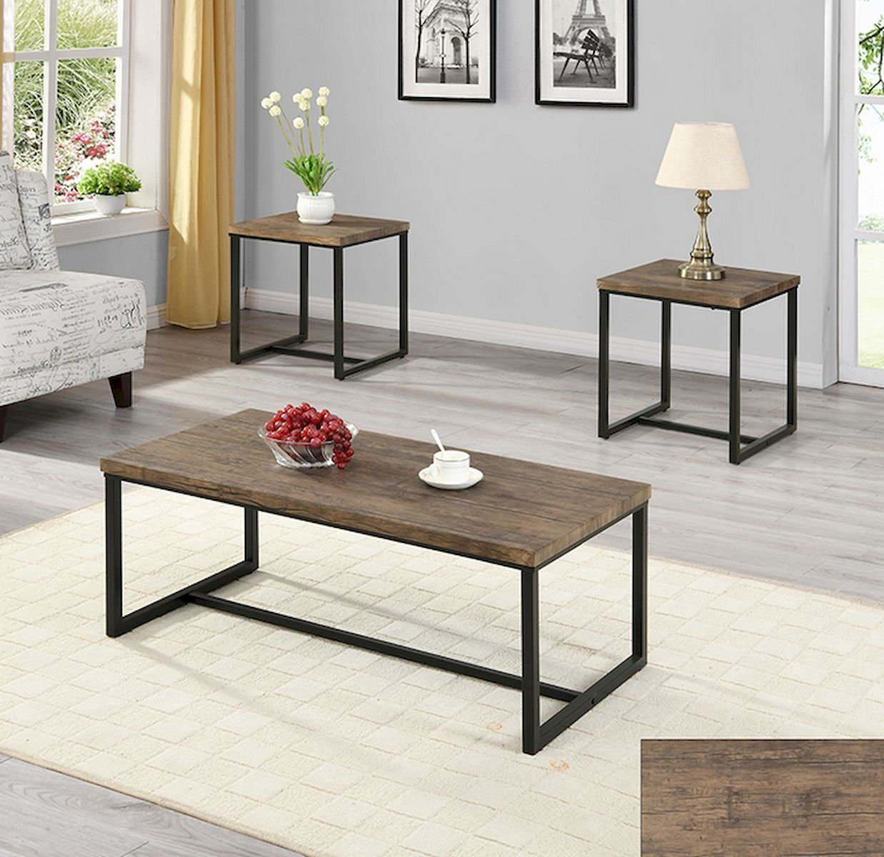 17 Stories 3 - Piece Living Room Table Set | Wayfair