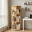 3 Tier Bookshelf with 360°Spinning Design
