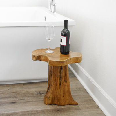 Burcks Solid Wood Accent Stool by Millwood Pines