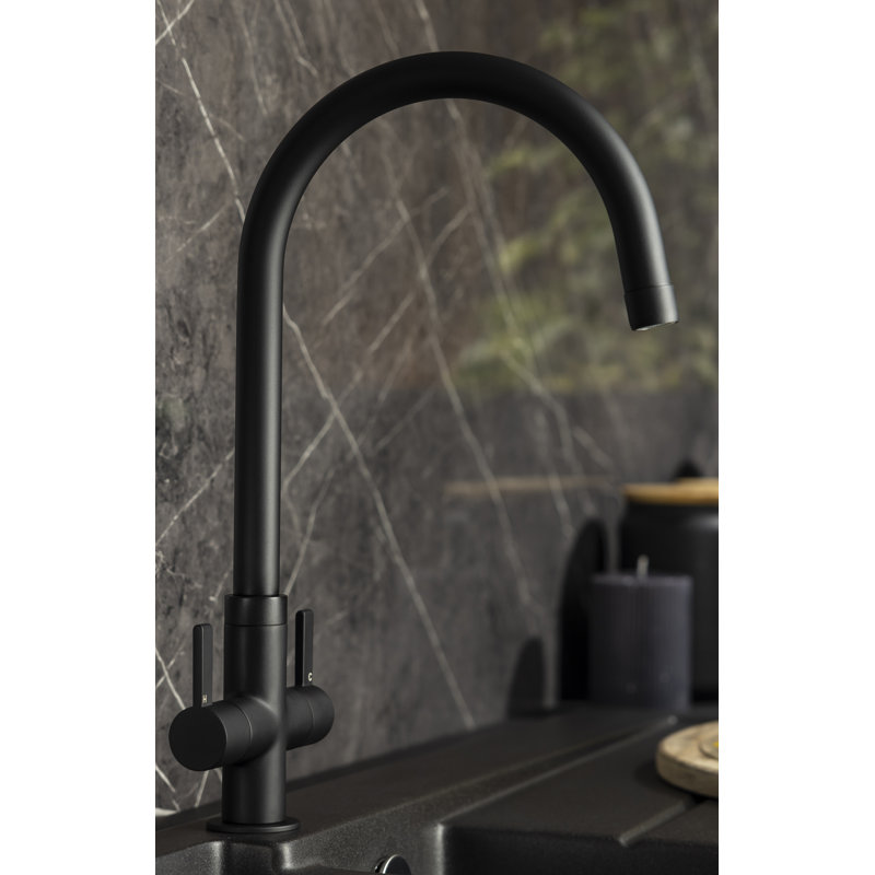 Abode Designs Neo Kitchen Faucet, Matt Black