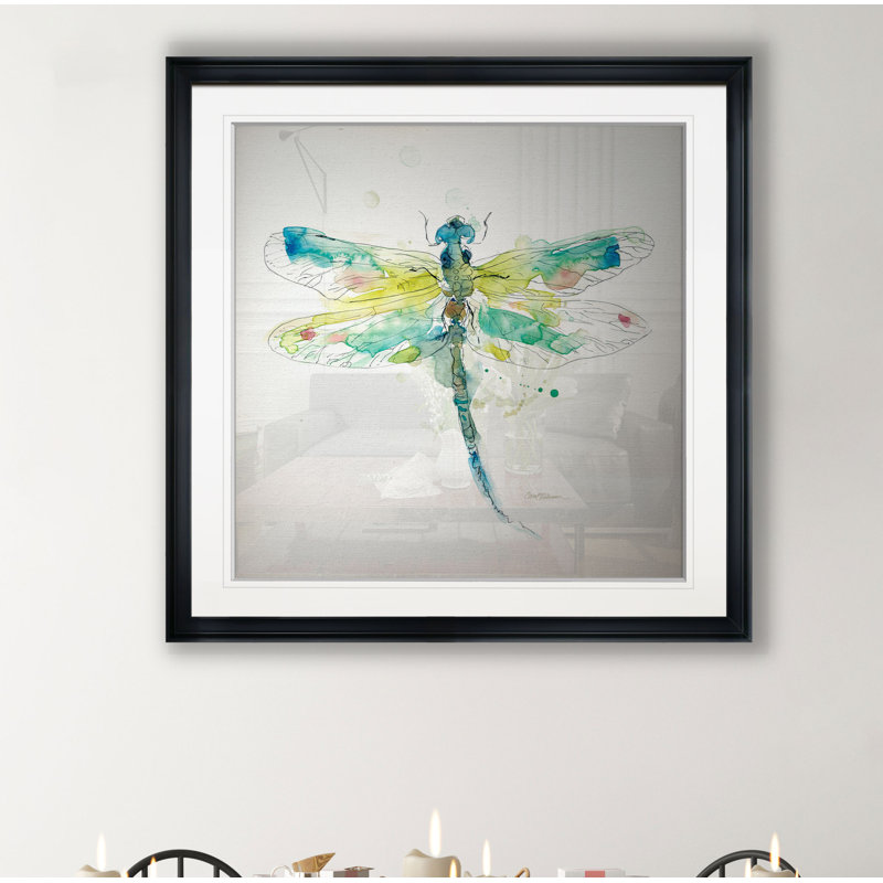 " Sketchbook Dragonfly ", 30.5" H x 30.5" W x 1.5" D