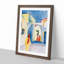 View into a Lane by August Macke - Picture Frame Painting-62780348-62780349