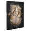 A Peach Yellow Rose - Wrapped Canvas-56642853