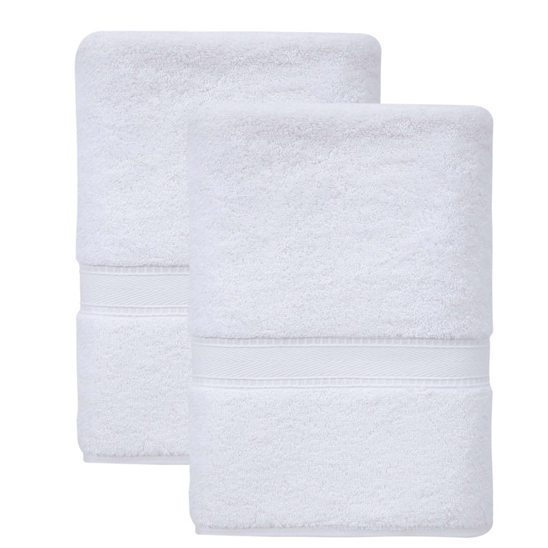 Comerford Midweight Bath Towel, White