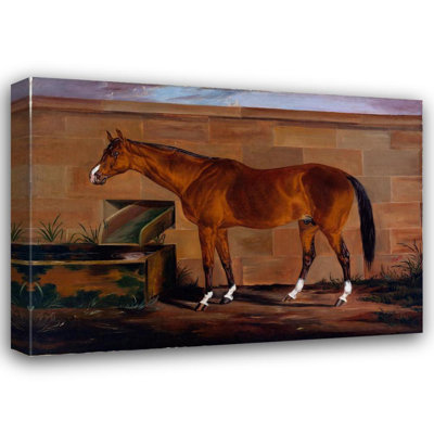 «Portrait of Lexington» par Thomas J. Scott - Art mural sur toile tendue avec châssis
