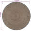 Denelle Round Hand Woven Area Rug-483689011