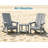 Ghazali HIPS Plastic Folding Adirondack Chair-1947197975
