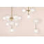 Lustre à niveaux unique à 10 lumières Salonko-489386939
