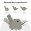 Fauteuil inclinable manuel oscillant pivotant moderne Caleya-1786358507