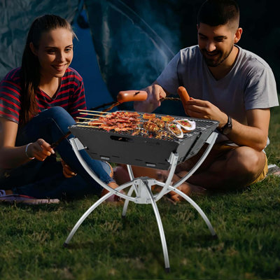 Barbecue au charbon portatif l 18 po Costway