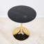Table de bistro ronde, table de salle à manger à hauteur de comptoir, base à piédestal doré, contemporain, bar personnel-355984513-445419314-450356754