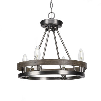 Belmont 4 Light Uplight Chandelier