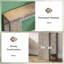 Console en bois de style campagnard