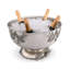 Majestic Forest Pewter Punch Bowl