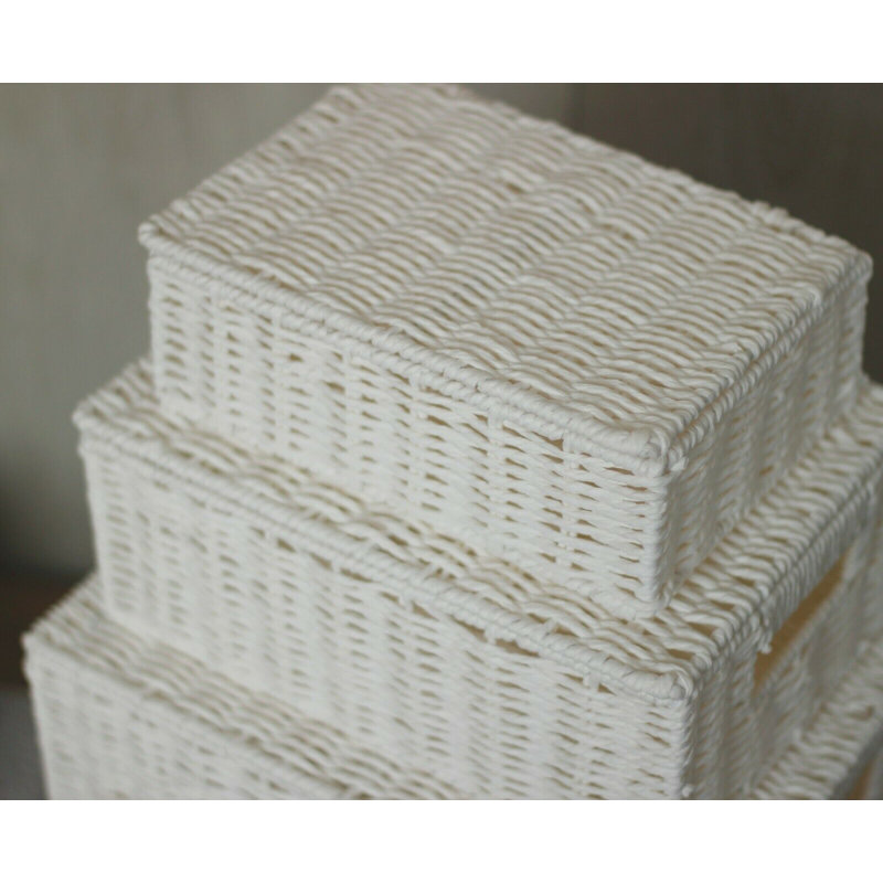 Wicker Laundry Set