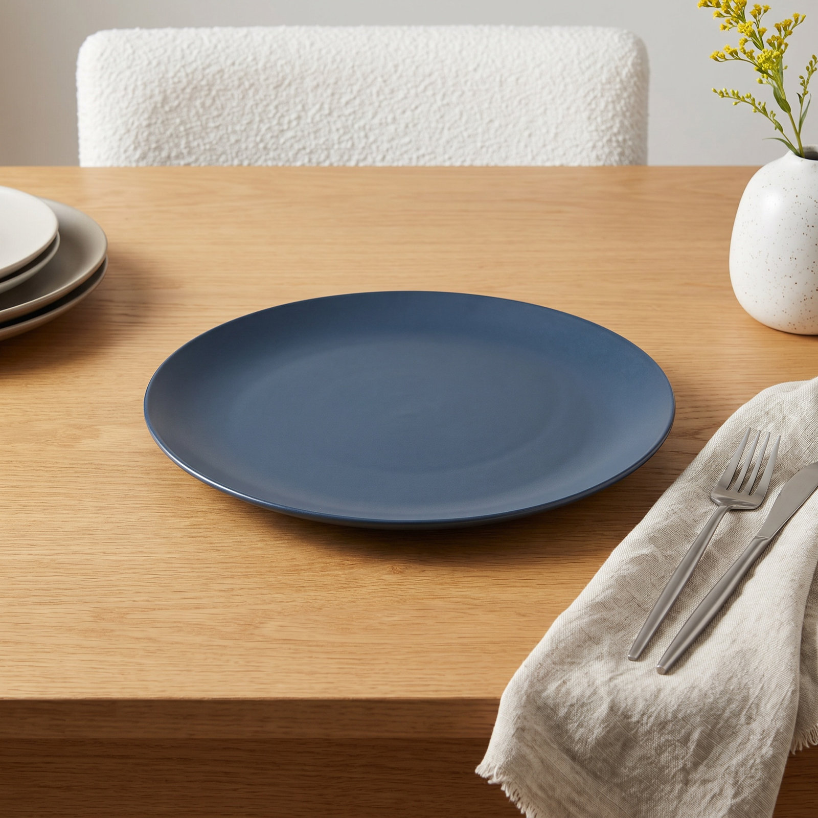 Orbit Platter, Aurora Blue