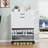 Marthalee Faux Wood Shoe Storage Cabinet-104716713