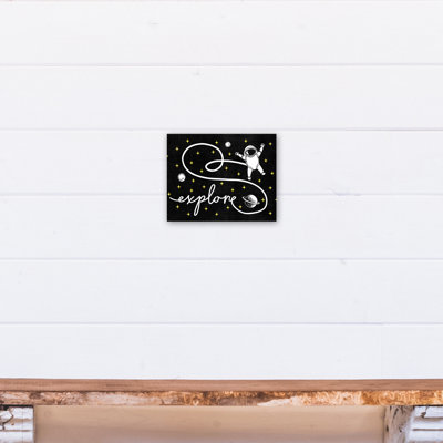 Maley Explore Space Astronaut Canvas Art