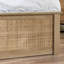 Padstow Ottoman 150Cm King Bed - Black-99111700-99111702