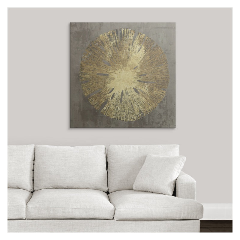 «Sand Dollar I», impression, H 35 po x l 35 po x P 1,5 po, Toile