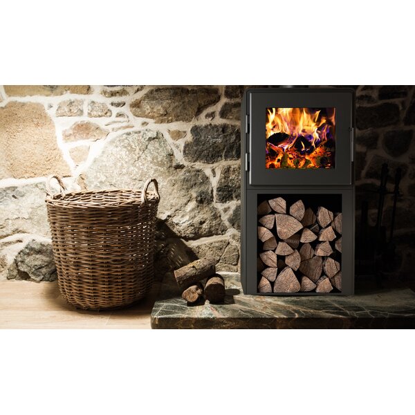 STHOUYN 11 Square Feet Natural Vent Freestanding Wood Burning