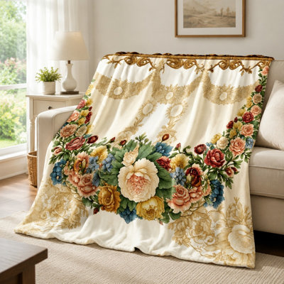 Jeté douillet en flanelle Cozy