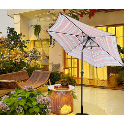 Parasol 9 pi avec motif Light lumière