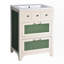 Armoire de salle de bain 2 tiroirs