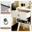 38 cm W Bedside Table-1079128608