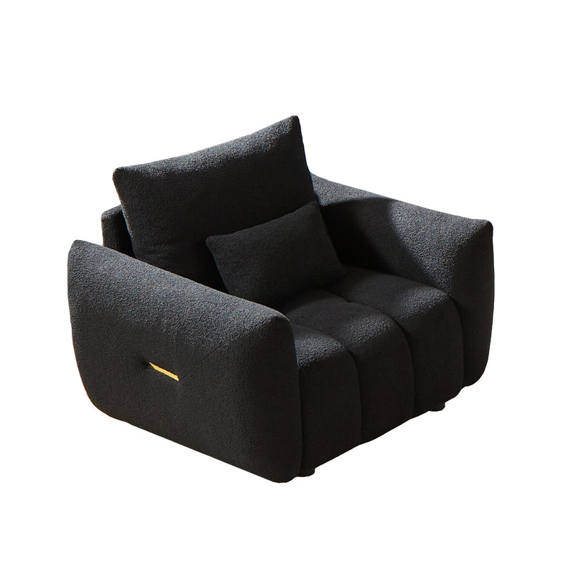 Méridienne en tissu Modern Teddy