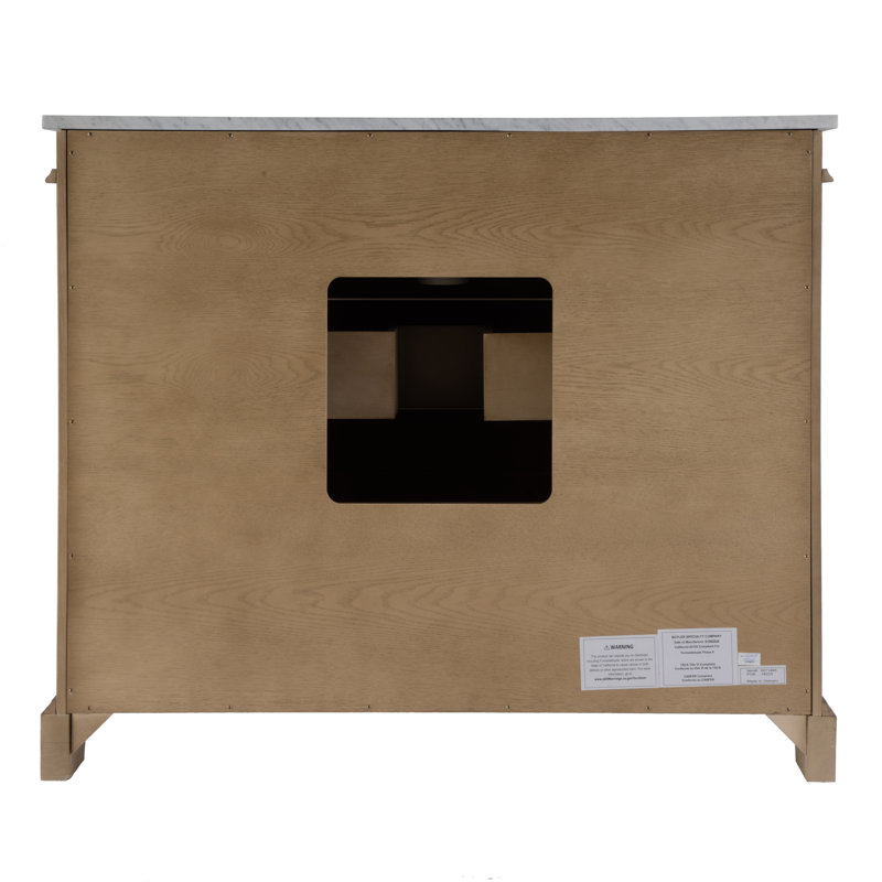 Rachelle 42" Single Bathroom Vanity Set, Brown