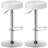 Schrager Swivel Upholstered Adjustable Height Counter Stool with Metal Frame-1069192910