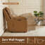Fauteuil inclinable électrique en cuir avec repose-tête électrique réglable zero clearance recliner -1343707381