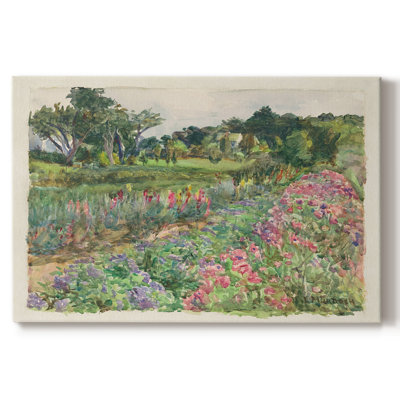 Paysages rétro-DCLxxv -Galerie enveloppée Cavas