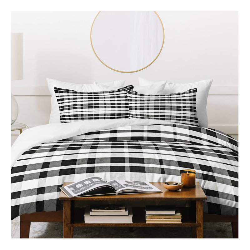 Ensemble de housse de couette, Housse de couette pour grand lit et 2 taies décor