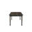 Weathered Gray Finish Dining Table