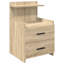 Bedside Cabinet With 2 Drawers 40X36.5X62 Cm-641041509-667734315