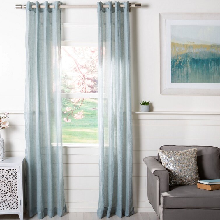 Richins Polyester Sheer Curtain Panel