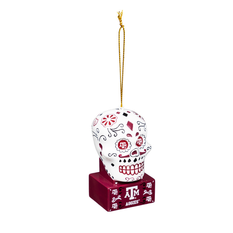Ornement suspendu Texas A&M Sugar Skull